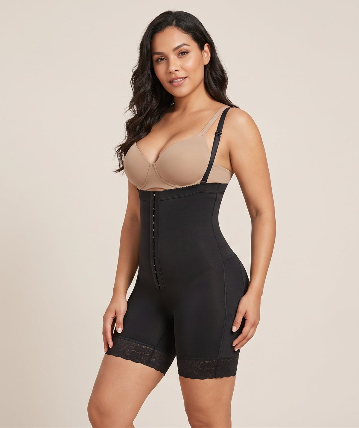 Cinta Modeladora Cintura Alta com Alças Removíveis